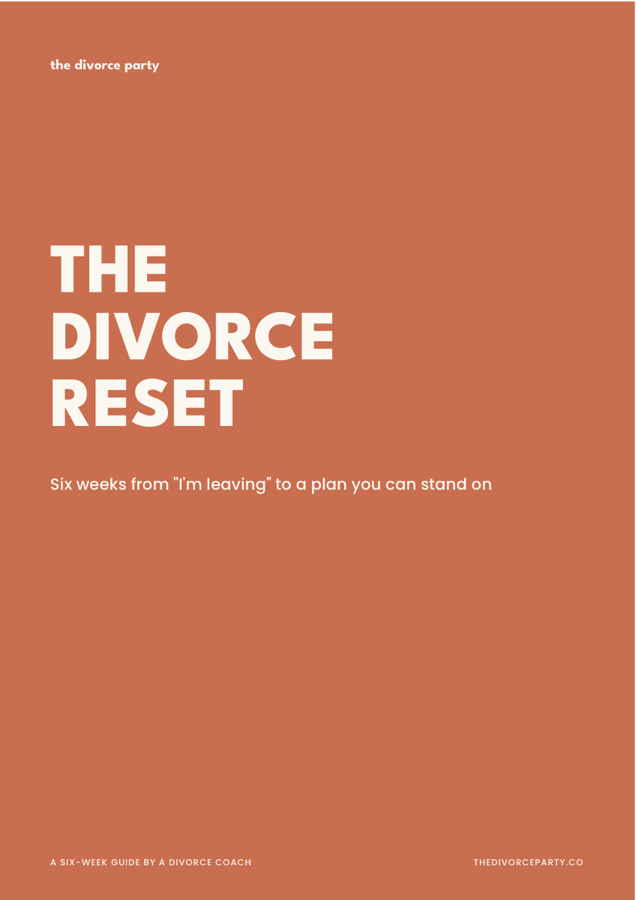 The Divorce Reset cover
